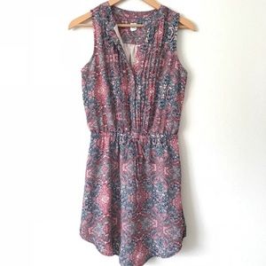 Gap - sleeveless paisley print dress.